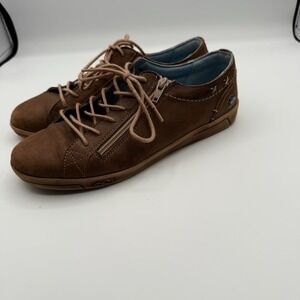 Cloud Aika Zip Sneaker Women's size 8.5 US Size 39‎ Euro Brown